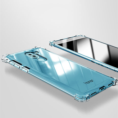 Carcasa Silicona Ultrafina Transparente T09 para Huawei Honor 6X Pro Claro