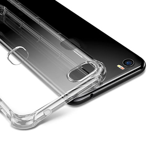 Carcasa Silicona Ultrafina Transparente T09 para Huawei Honor V8 Max Claro