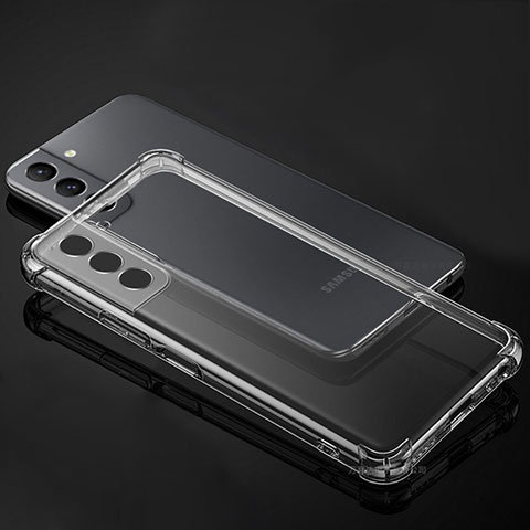 Carcasa Silicona Ultrafina Transparente T09 para Samsung Galaxy S21 Plus 5G Claro
