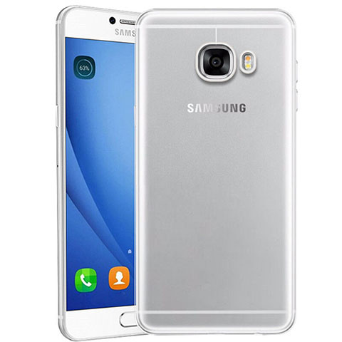 Carcasa Silicona Ultrafina Transparente T10 para Samsung Galaxy C9 Pro C9000 Claro