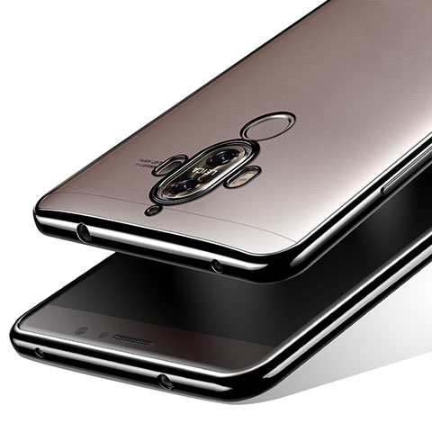Carcasa Silicona Ultrafina Transparente T15 para Huawei Mate 9 Negro