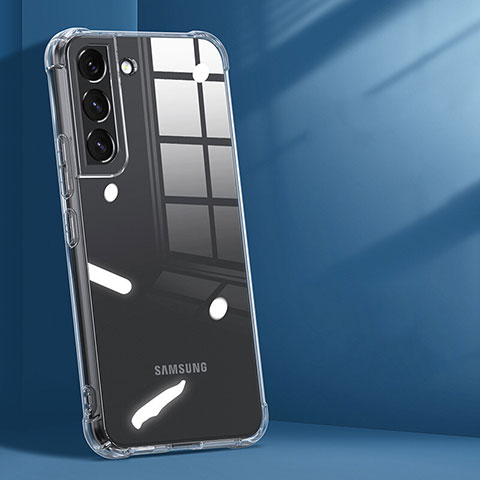 Carcasa Silicona Ultrafina Transparente T15 para Samsung Galaxy S22 5G Claro