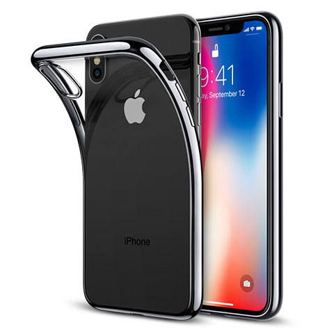 Carcasa Silicona Ultrafina Transparente T26 para Apple iPhone Xs Claro