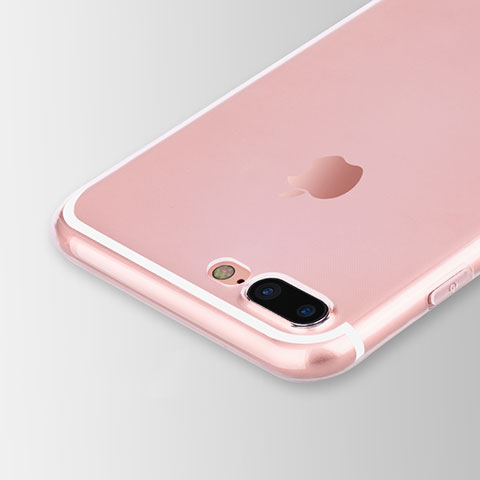 Carcasa Silicona Ultrafina Transparente Z01 para Apple iPhone 8 Plus Claro