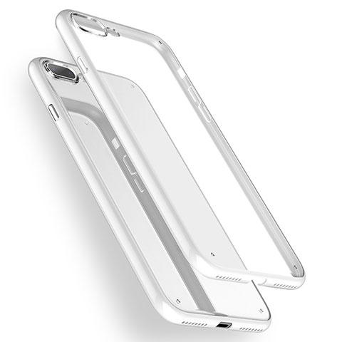 Carcasa Silicona Ultrafina Transparente Z04 para Apple iPhone 8 Plus Claro