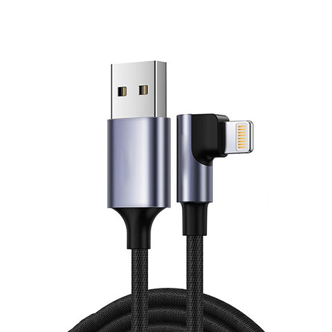 Cargador Cable USB Carga y Datos C10 para Apple iPhone X Negro