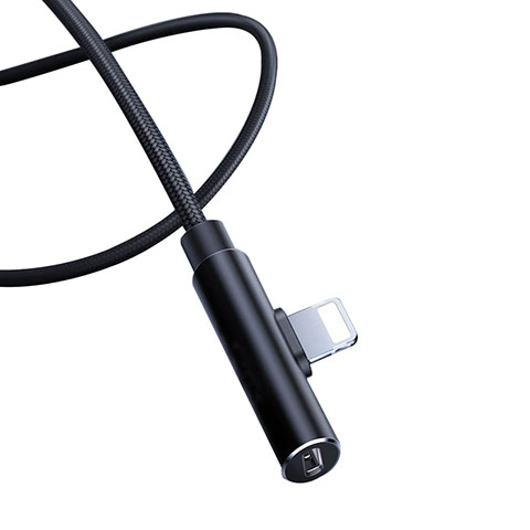 Cargador Cable USB Carga y Datos D07 para Apple iPhone 13 Negro