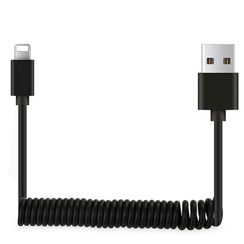 Cargador Cable USB Carga y Datos D08 para Apple iPad Pro 11 (2020) Negro