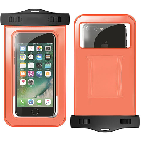 Funda Bolsa Impermeable y Sumergible Universal W02 Naranja