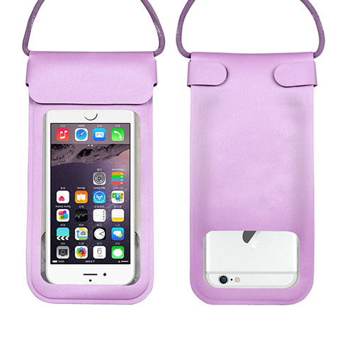 Funda Bolsa Impermeable y Sumergible Universal W10 Morado