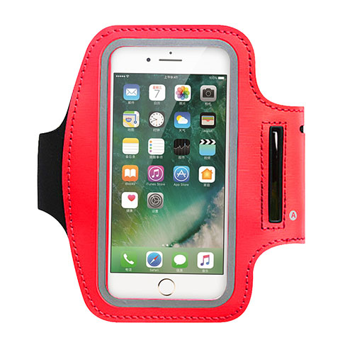 Funda Brazalete Deportivo Brazo Correr Universal B02 Rojo