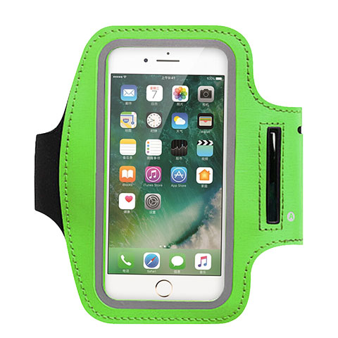 Funda Brazalete Deportivo Brazo Correr Universal B02 Verde