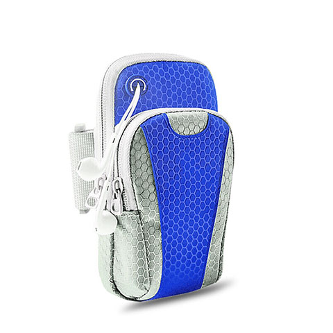 Funda Brazalete Deportivo Brazo Correr Universal B32 Azul