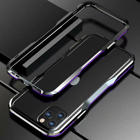 Funda Bumper Lujo Marco de Aluminio Carcasa para Apple iPhone 11 Pro Max Multicolor