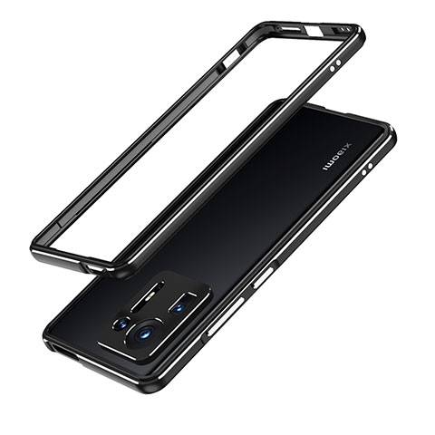 Funda Bumper Lujo Marco de Aluminio Carcasa para Xiaomi Mi Mix 4 5G Negro