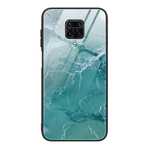 Funda Bumper Silicona Gel Espejo Patron de Moda Carcasa JM1 para Xiaomi Redmi Note 9S Verde