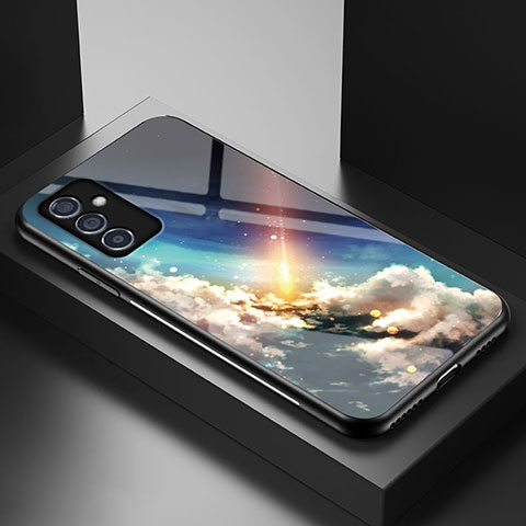 Funda Bumper Silicona Gel Espejo Patron de Moda Carcasa LS1 para Samsung Galaxy A82 5G Multicolor