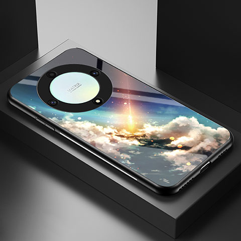 Funda Bumper Silicona Gel Espejo Patron de Moda Carcasa LS2 para Huawei Honor Magic5 Lite 5G Multicolor