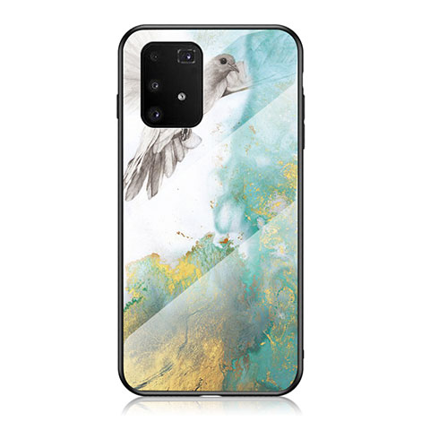 Funda Bumper Silicona Gel Espejo Patron de Moda Carcasa para Samsung Galaxy S10 Lite Verde