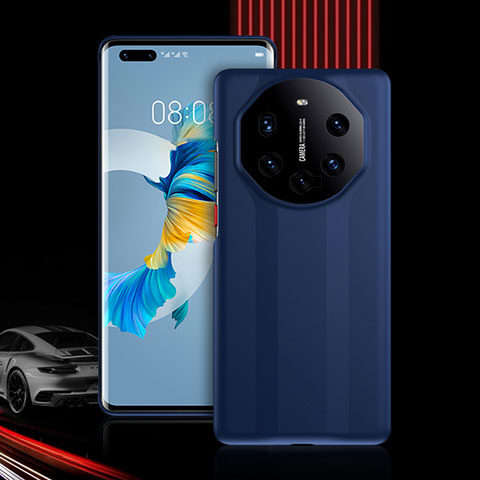 Funda Bumper Silicona y Plastico Carcasa Frontal y Trasera 360 Grados R01 para Huawei Mate 40E Pro 4G Azul