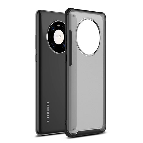 Funda Bumper Silicona y Plastico Mate Carcasa para Huawei Mate 40E 5G Negro