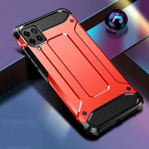 Funda Bumper Silicona y Plastico Mate Carcasa R01 para Huawei Nova 6 SE Rojo