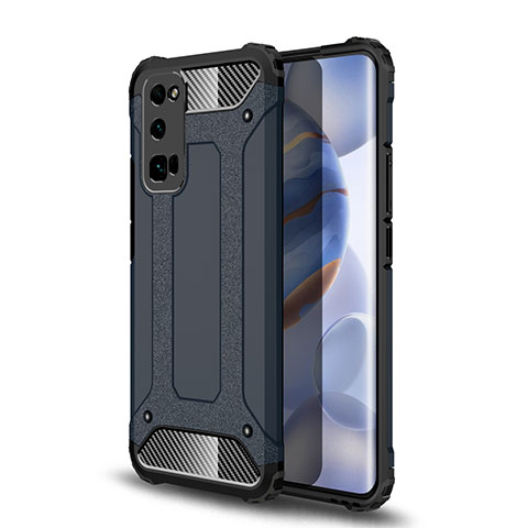 Funda Bumper Silicona y Plastico Mate Carcasa U01 para Huawei Honor 30 Pro Gris