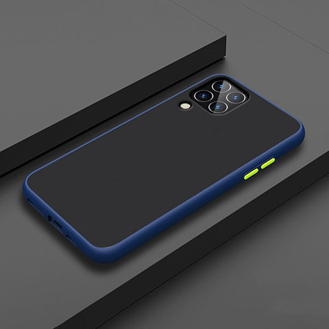 Funda Bumper Silicona y Plastico Mate Carcasa U01 para Huawei Nova 7i Azul