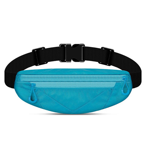 Funda Cinturon Brazo Correr Universal S05 Azul Cielo