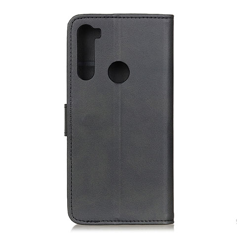 Funda de Cuero Cartera con Soporte Carcasa A05D para Motorola Moto One Fusion Plus Negro