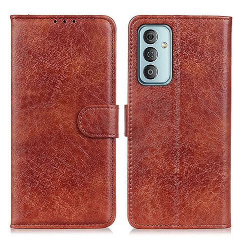 Funda de Cuero Cartera con Soporte Carcasa A07D para Samsung Galaxy M23 5G Marron