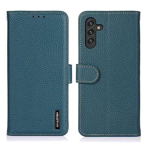 Funda de Cuero Cartera con Soporte Carcasa B01H para Samsung Galaxy A13 5G Verde