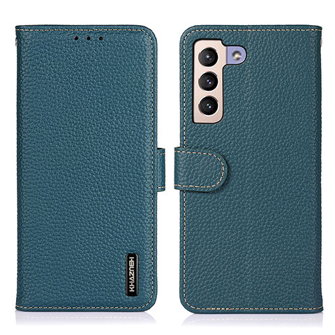 Funda de Cuero Cartera con Soporte Carcasa B01H para Samsung Galaxy S22 Plus 5G Verde