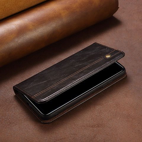 Funda de Cuero Cartera con Soporte Carcasa B02S para Xiaomi Mi Mix 4 5G Negro