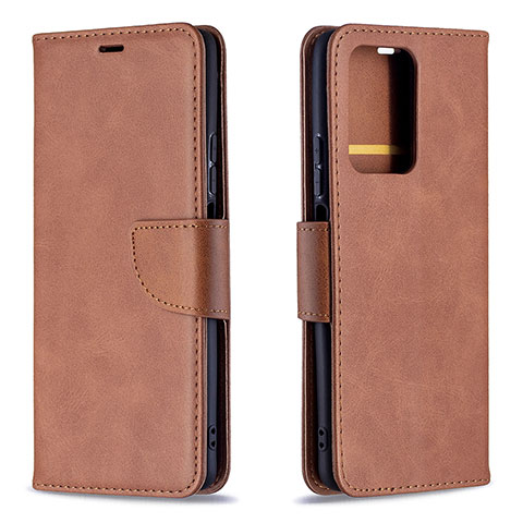 Funda de Cuero Cartera con Soporte Carcasa B04F para Xiaomi Mi 11T Pro 5G Marron