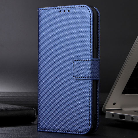 Funda de Cuero Cartera con Soporte Carcasa BY1 para Xiaomi Poco X3 NFC Azul