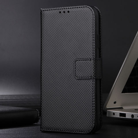 Funda de Cuero Cartera con Soporte Carcasa BY1 para Xiaomi Redmi Note 10S 4G Negro