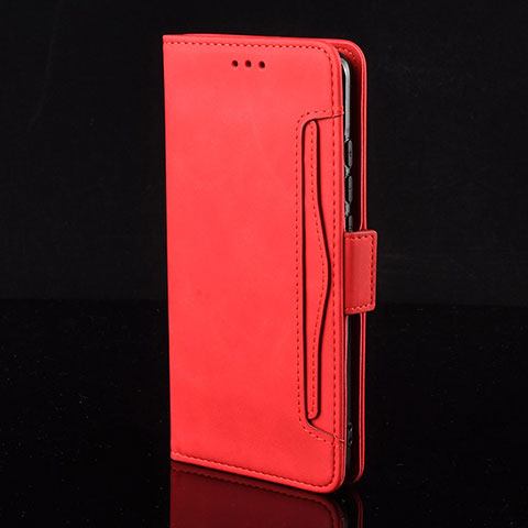Funda de Cuero Cartera con Soporte Carcasa BY2 para Xiaomi Poco M3 Rojo