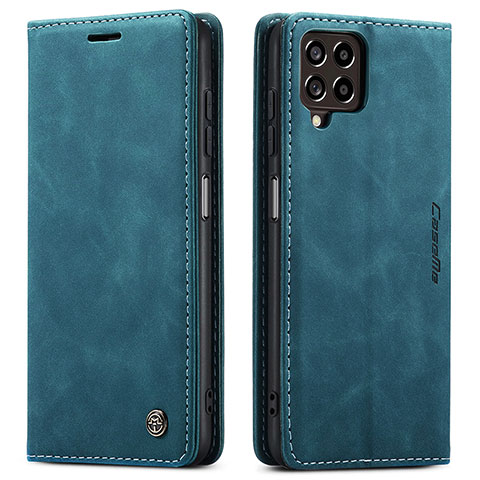 Funda de Cuero Cartera con Soporte Carcasa C01S para Samsung Galaxy M33 5G Azul