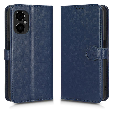 Funda de Cuero Cartera con Soporte Carcasa C01X para Xiaomi Poco M4 5G Azul