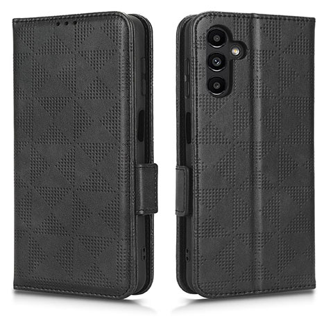 Funda de Cuero Cartera con Soporte Carcasa C02X para Samsung Galaxy A04s Negro
