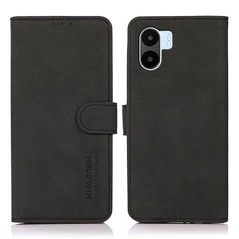 Funda de Cuero Cartera con Soporte Carcasa D01Y para Xiaomi Redmi A2 Plus Negro