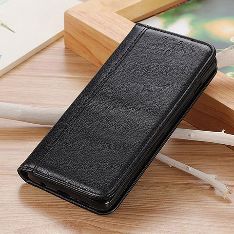 Funda de Cuero Cartera con Soporte Carcasa D02Y para Motorola Moto G10 Negro