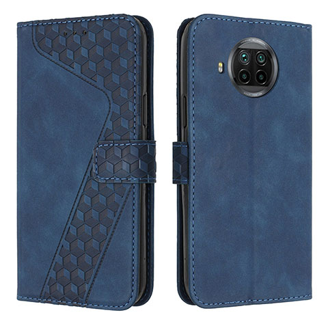 Funda de Cuero Cartera con Soporte Carcasa H04X para Xiaomi Mi 10T Lite 5G Azul