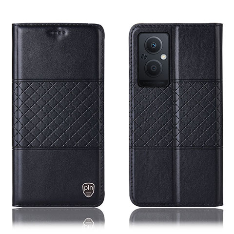 Funda de Cuero Cartera con Soporte Carcasa H10P para OnePlus Nord N20 5G Negro