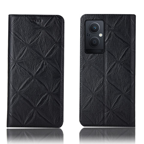 Funda de Cuero Cartera con Soporte Carcasa H19P para OnePlus Nord N20 5G Negro