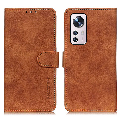 Funda de Cuero Cartera con Soporte Carcasa K01Z para Xiaomi Mi 12 Lite 5G Marron