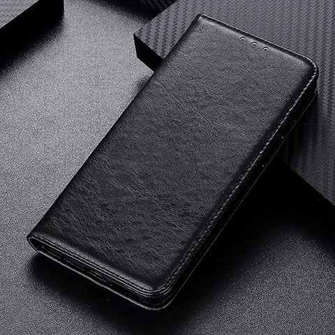 Funda de Cuero Cartera con Soporte Carcasa K01Z para Xiaomi Redmi Note 9T 5G Negro