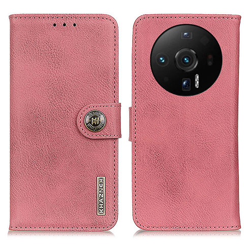 Funda de Cuero Cartera con Soporte Carcasa K02Z para Xiaomi Mi 12 Ultra 5G Rosa