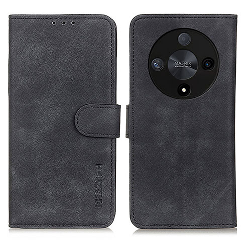 Funda de Cuero Cartera con Soporte Carcasa K03Z para Huawei Honor Magic6 Lite 5G Negro